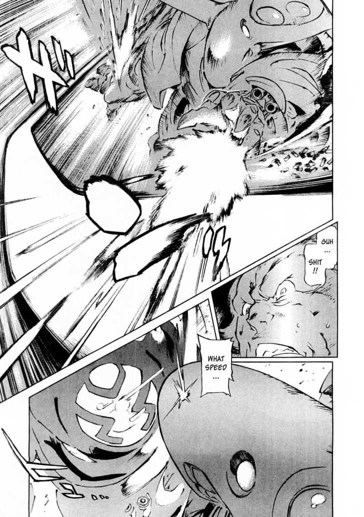 Overman King Gainer Chapter 13 page 15 - Chapter 13 : The Subspace Strategy - Yassaba's Spirit
