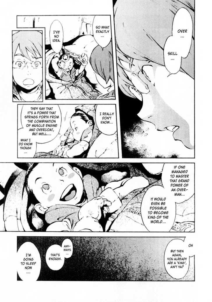 Overman King Gainer Chapter 15 page 13 - Chapter 15 : I'm Not A Weakling!