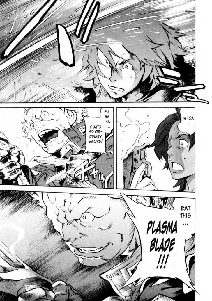 Overman King Gainer Chapter 16 page 12 - Chapter 16 : Vengeance Is Mine - Yassaba's Rampage!!