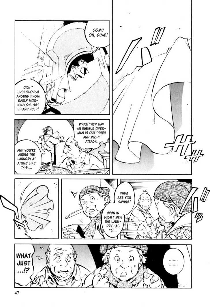 Overman King Gainer Chapter 19 page 35 - Chapter 19 : During A Crisis...