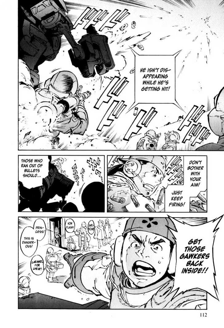 Overman King Gainer Chapter 22 page 11 - Chapter 22 : Each Respective Exodus