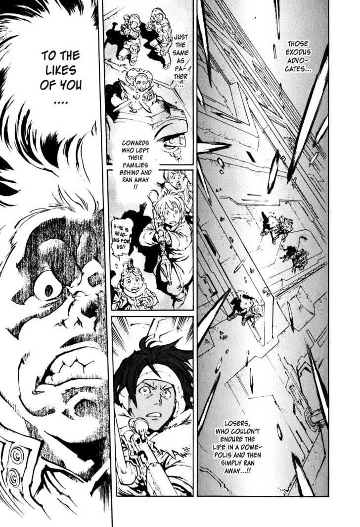 Overman King Gainer Chapter 22 page 12 - Chapter 22 : Each Respective Exodus