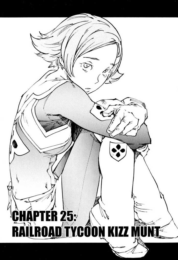 Overman King Gainer Chapter 25 page 1 - Chapter 25 : Railroad Tycoon Kizz Munt