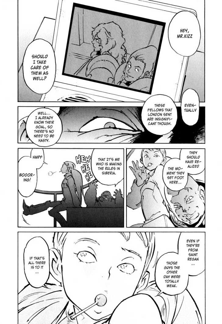 Overman King Gainer Chapter 25 page 11 - Chapter 25 : Railroad Tycoon Kizz Munt