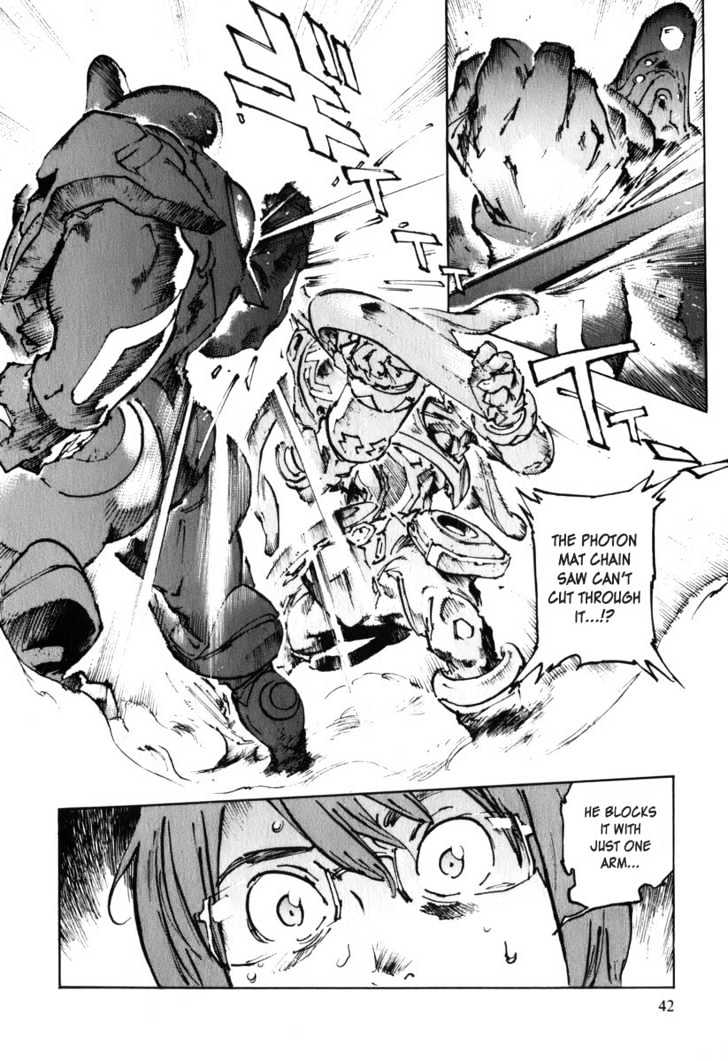 Overman King Gainer Chapter 28 page 11 - Chapter 28 : A Message From Saint Regan