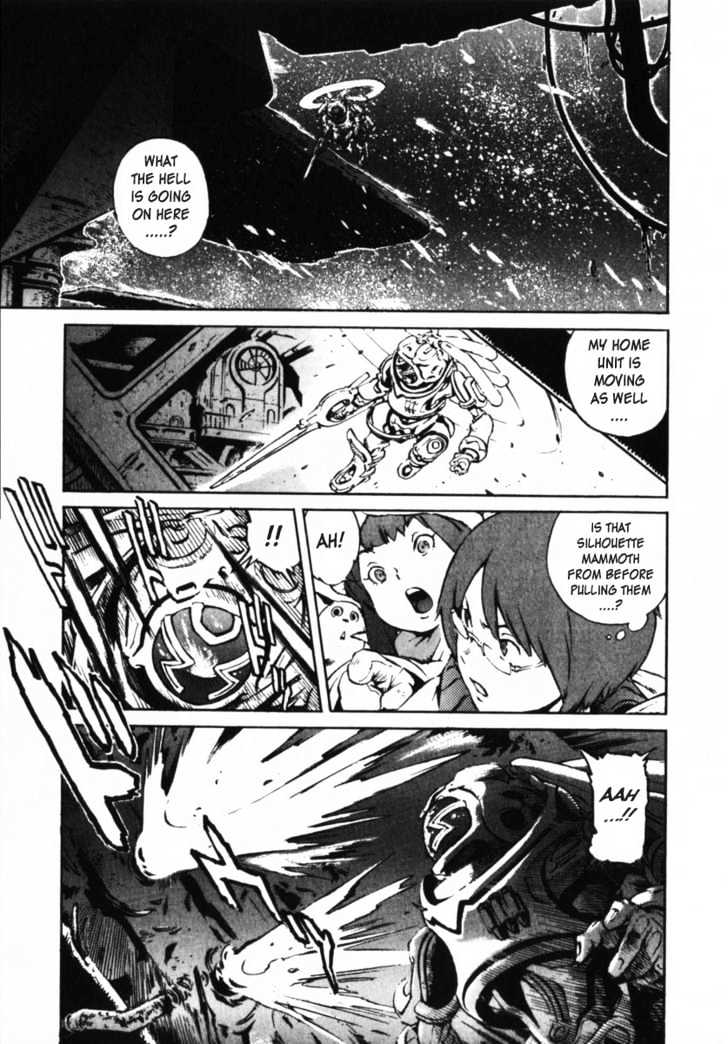 Overman King Gainer Chapter 3 page 8 - Chapter 3 : Exodus - Shaking Wulgusk