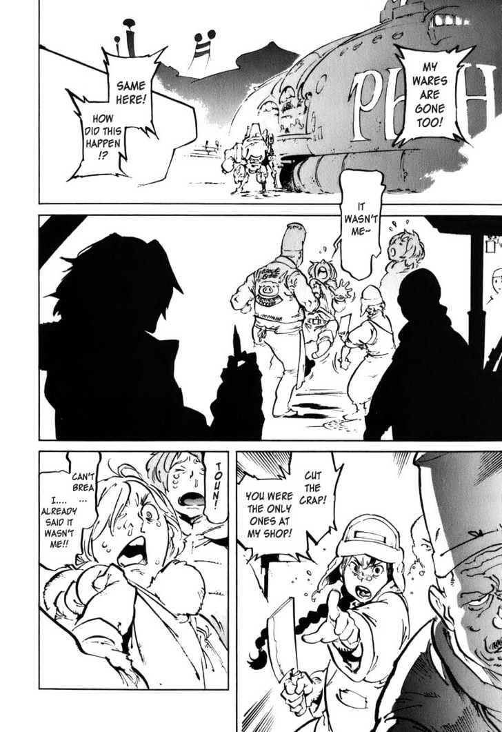 Overman King Gainer Chapter 30 page 14 - Chapter 30 : Thieves City Overman Jimba