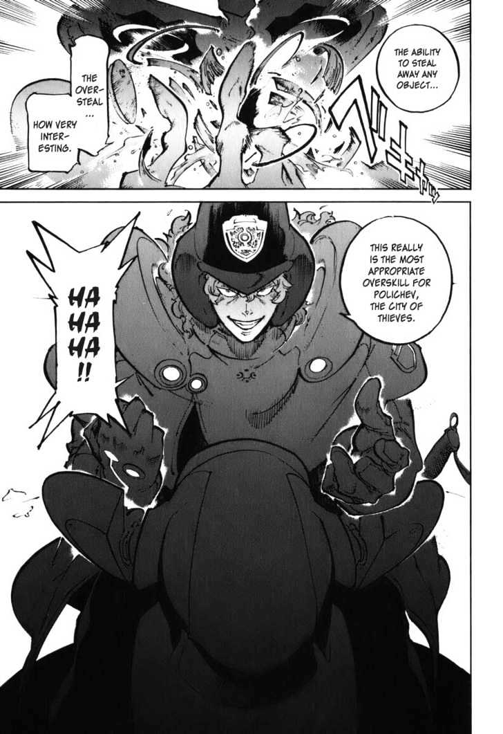 Overman King Gainer Chapter 30 page 17 - Chapter 30 : Thieves City Overman Jimba