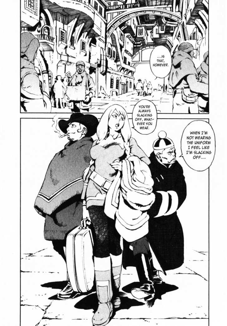 Overman King Gainer Chapter 7 page 11 - Chapter 7 : Rush Rod's Shadow