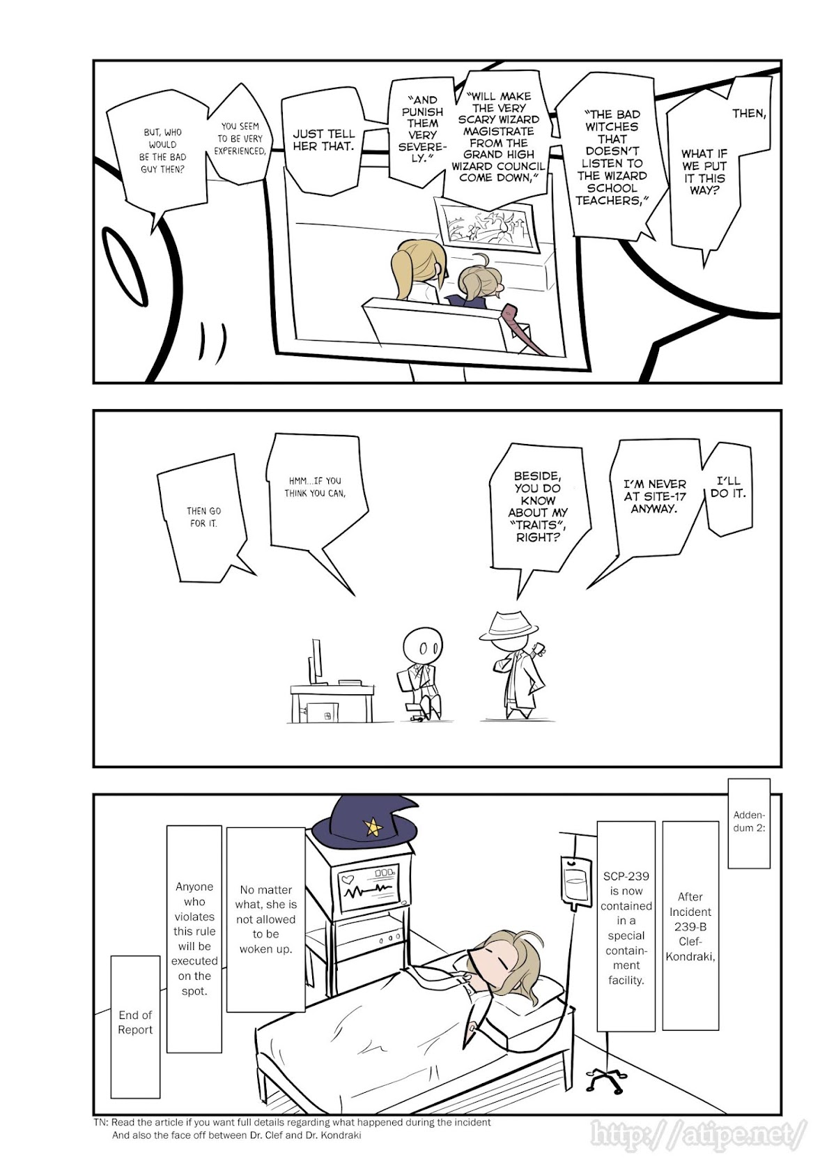 Oversimplified SCP Chapter 100 page 4 - Chapter 100: SCP-239