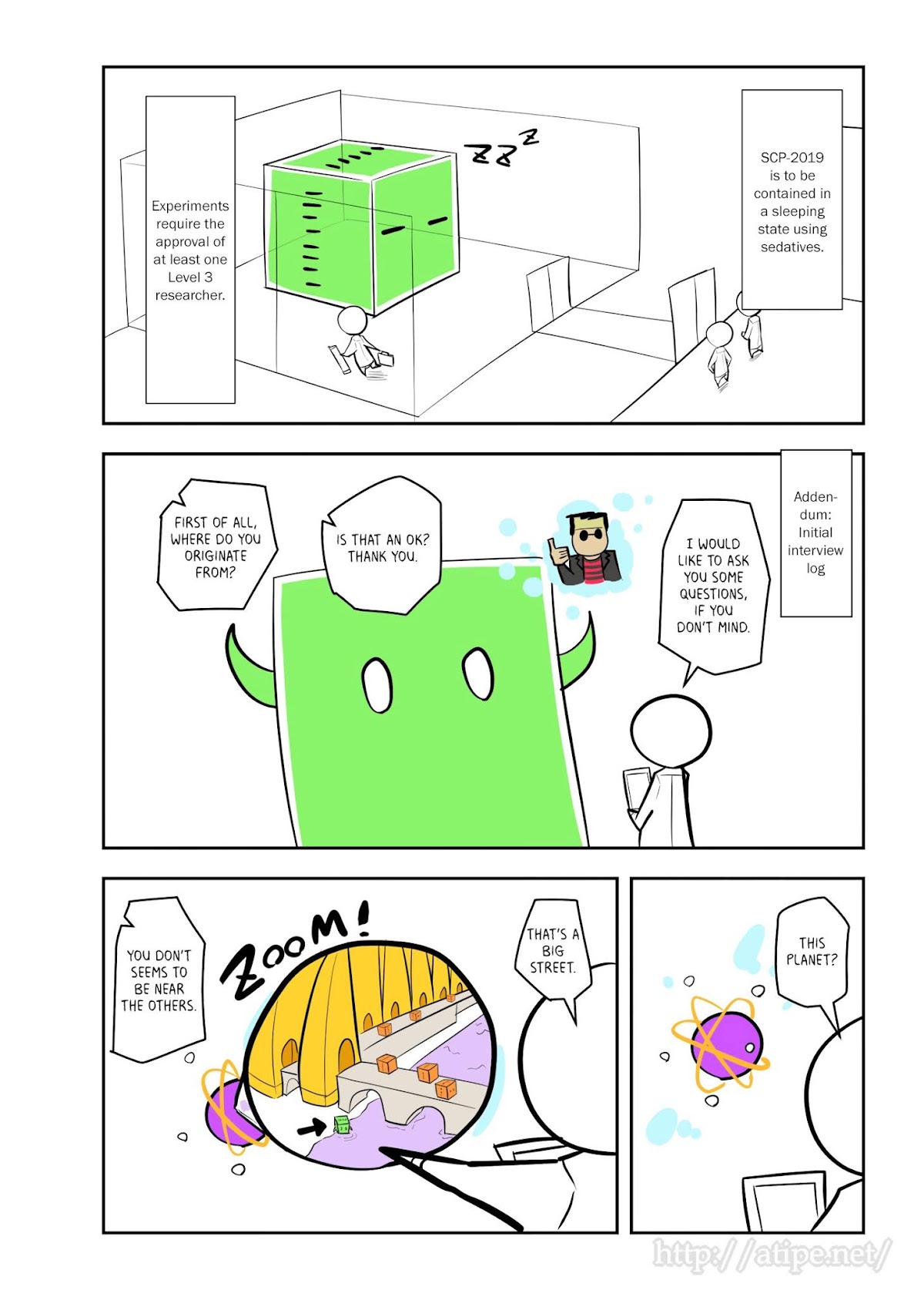 Oversimplified SCP Chapter 105 page 3 - Chapter 105: SCP-2019
