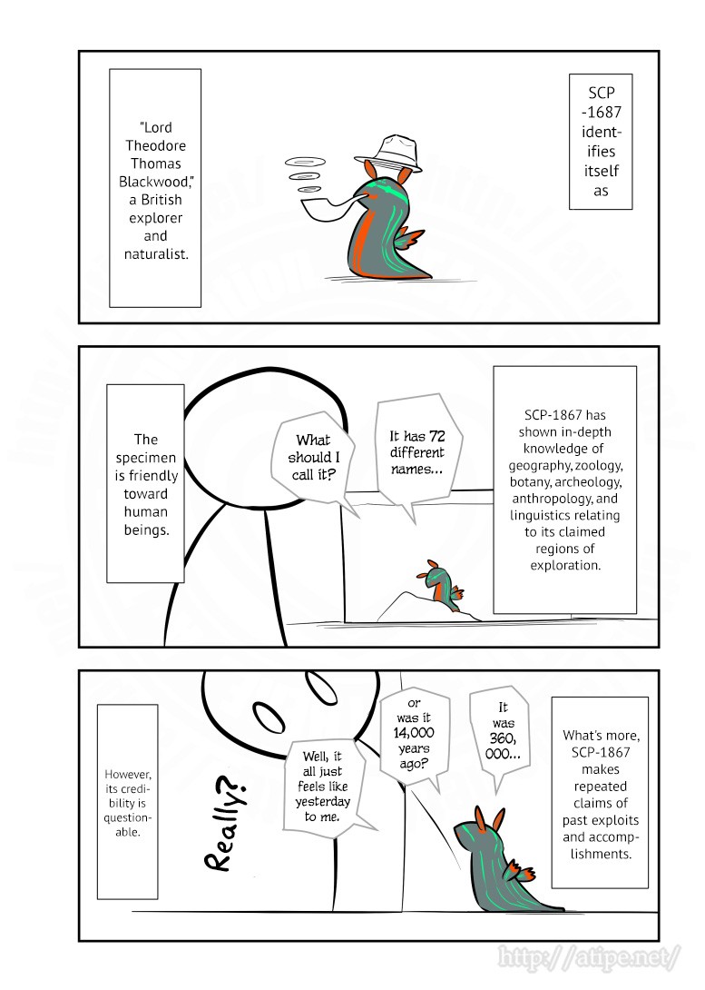 Oversimplified SCP Chapter 107 page 3 - Chapter 107: SCP-1867