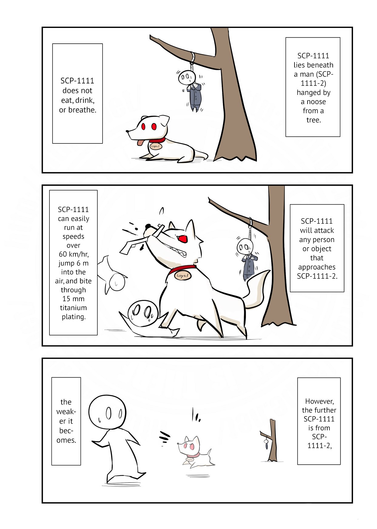 Oversimplified SCP Chapter 110 page 3 - Chapter 110: SCP-1111