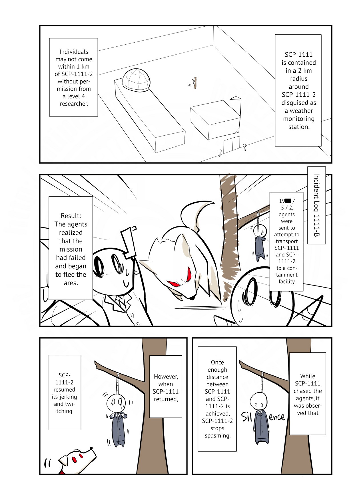 Oversimplified SCP Chapter 110 page 4 - Chapter 110: SCP-1111