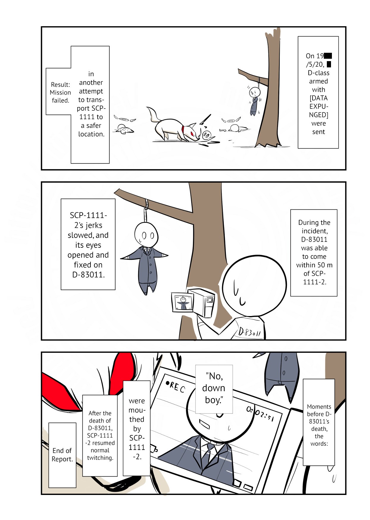 Oversimplified SCP Chapter 110 page 5 - Chapter 110: SCP-1111