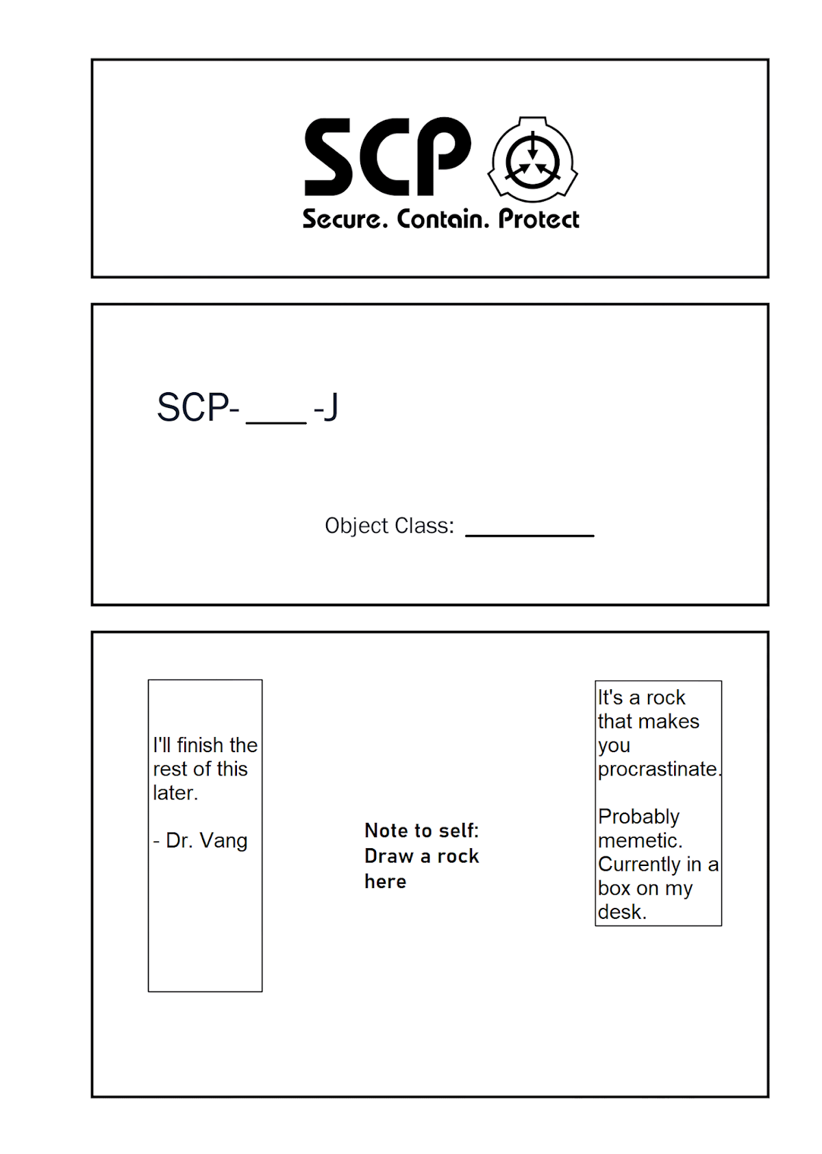 Oversimplified SCP Chapter 118.5 page 1 - Chapter 118.5: SCP-___-J