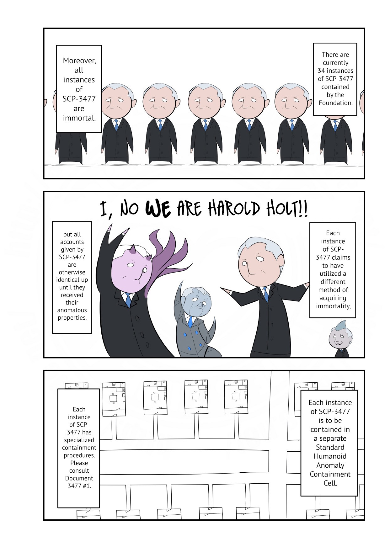 Oversimplified SCP Chapter 119 page 3 - Chapter 119: SCP-3477