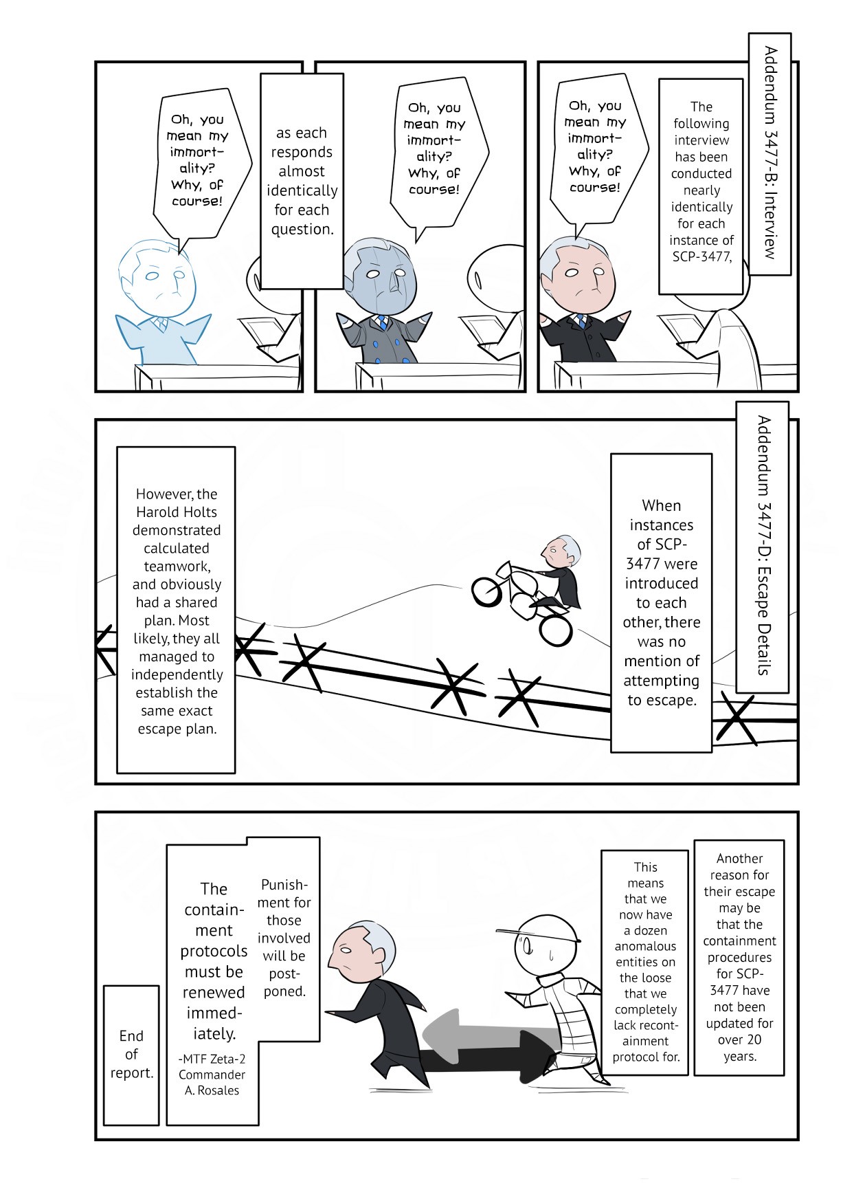 Oversimplified SCP Chapter 119 page 5 - Chapter 119: SCP-3477