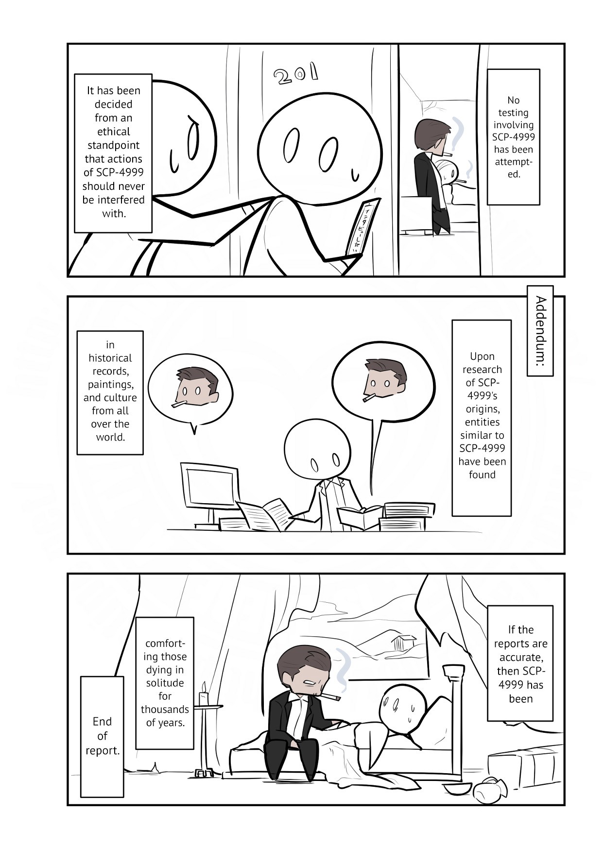 Oversimplified SCP Chapter 121 page 5 - Chapter 121: SCP-4999