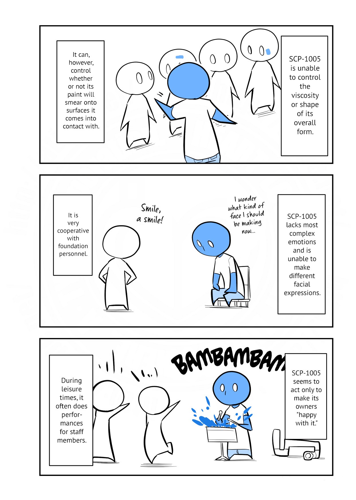 Oversimplified SCP Chapter 123 page 3 - Chapter 123: SCP-1005