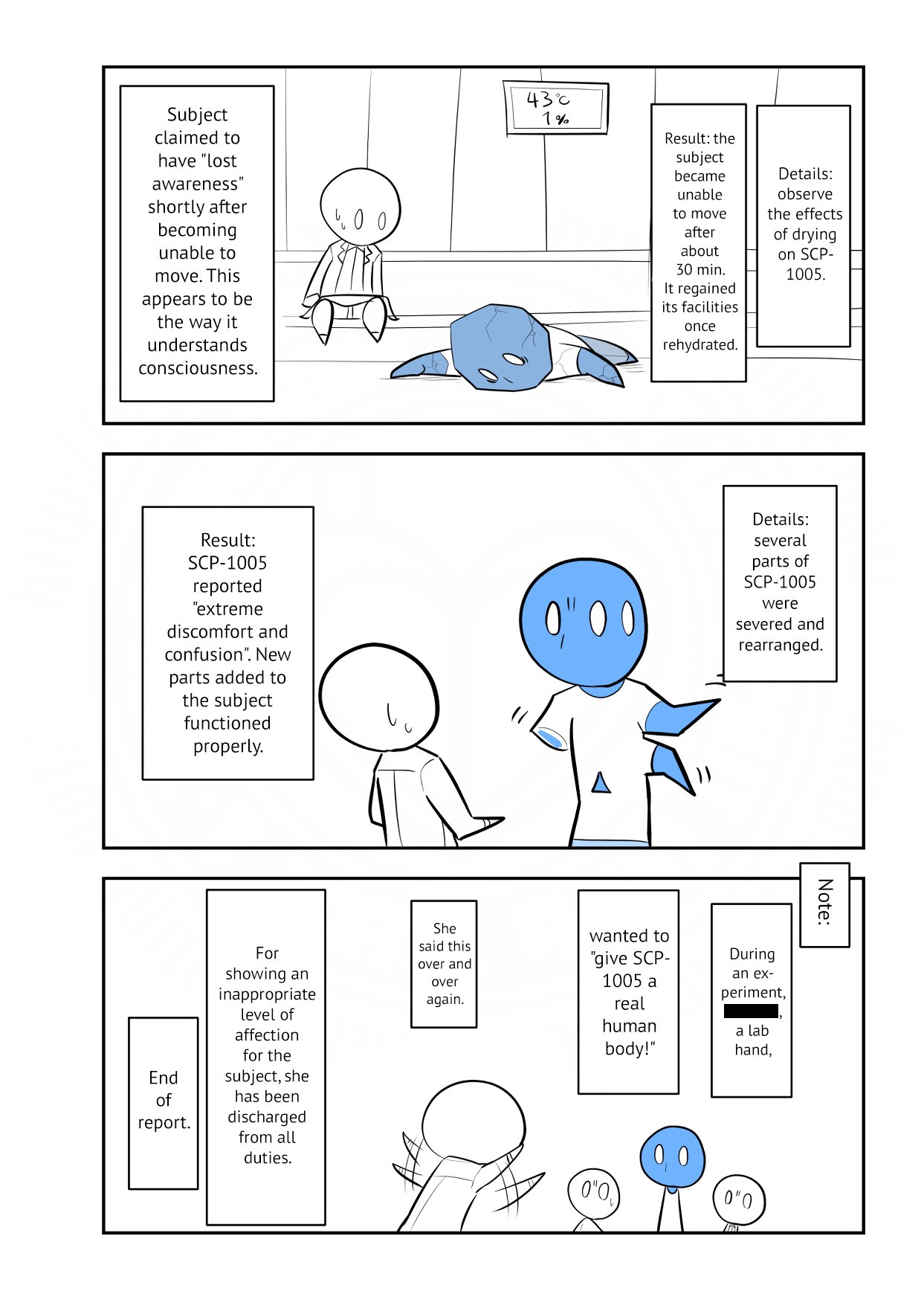 Oversimplified SCP Chapter 123 page 5 - Chapter 123: SCP-1005