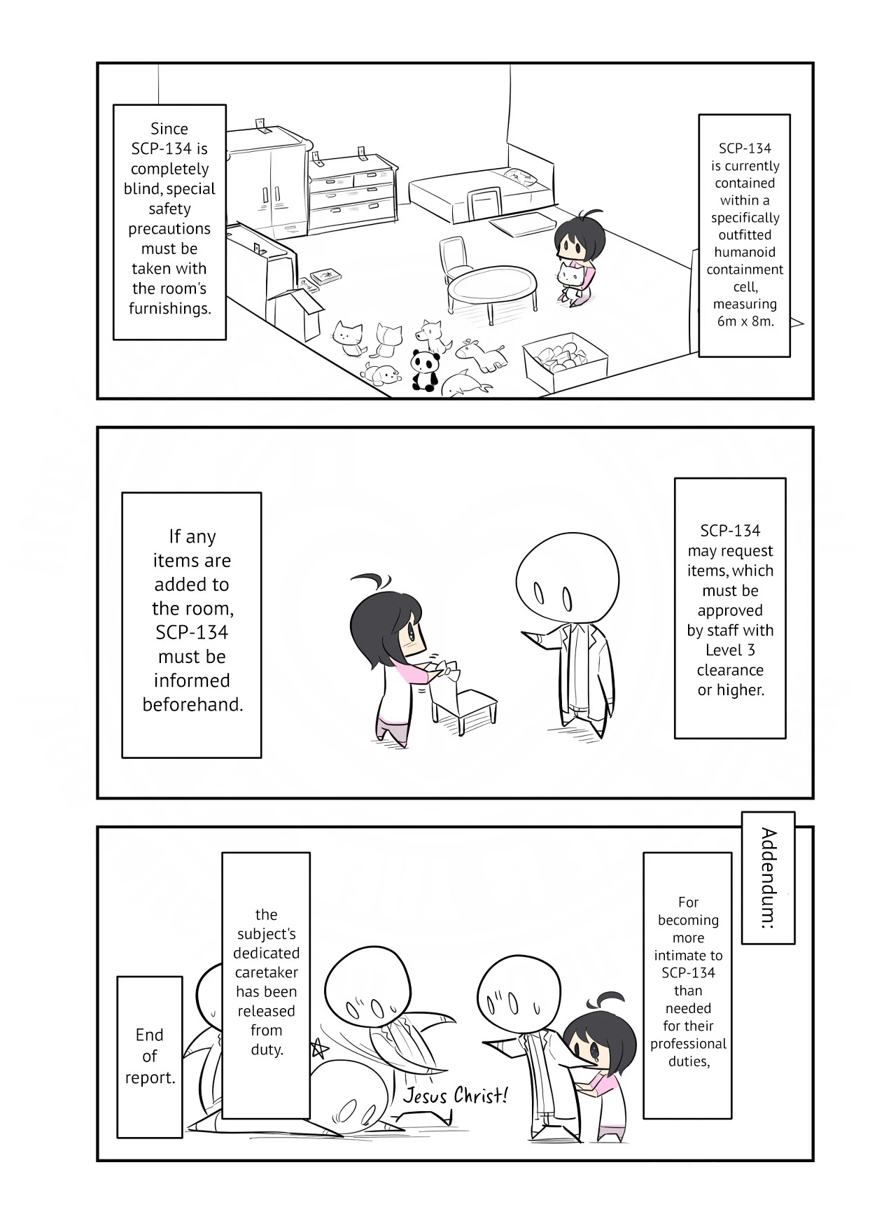 Oversimplified SCP Chapter 124 page 4 - Chapter 124: SCP-134