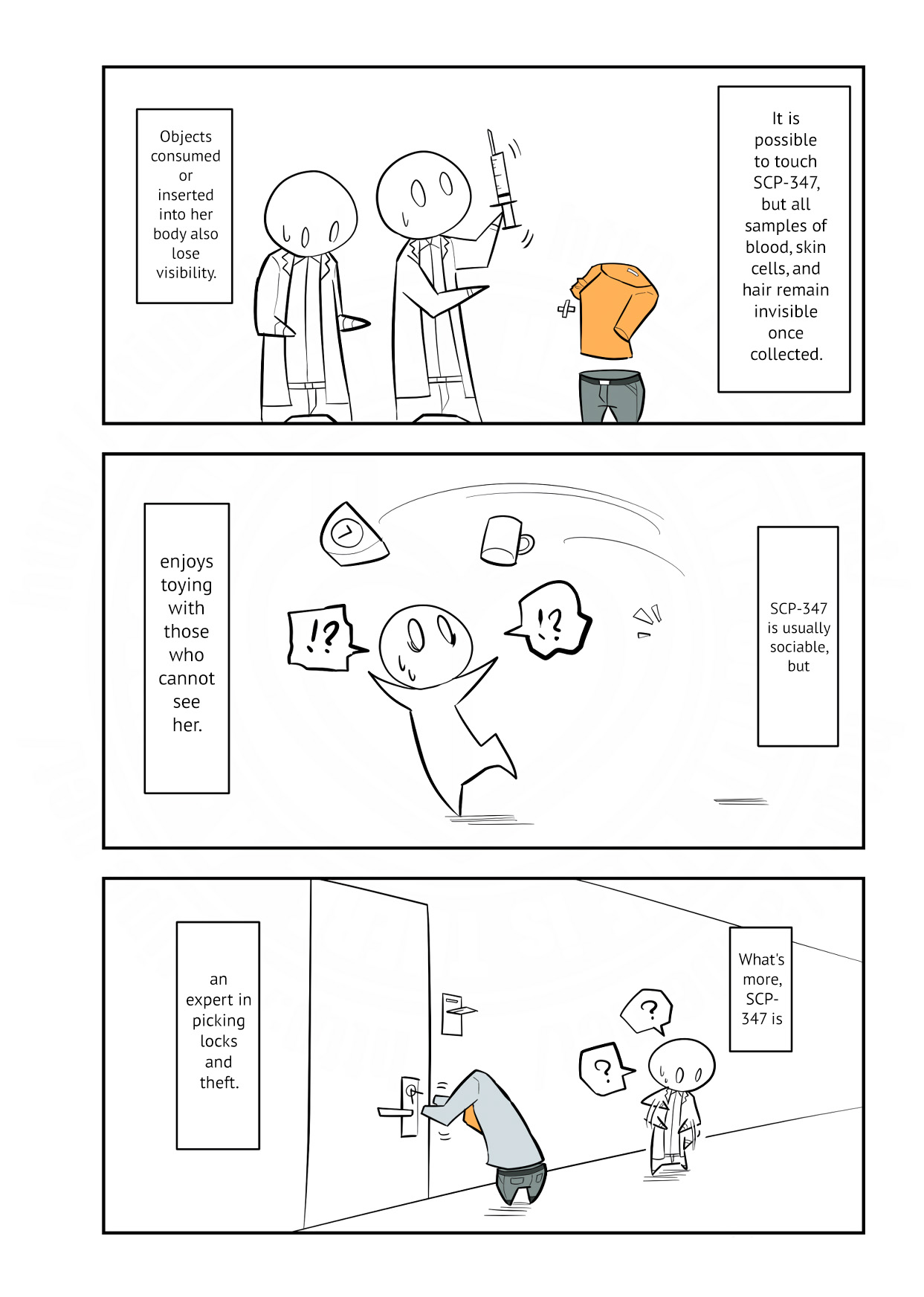 Oversimplified SCP Chapter 125 page 3 - Chapter 125: SCP-347