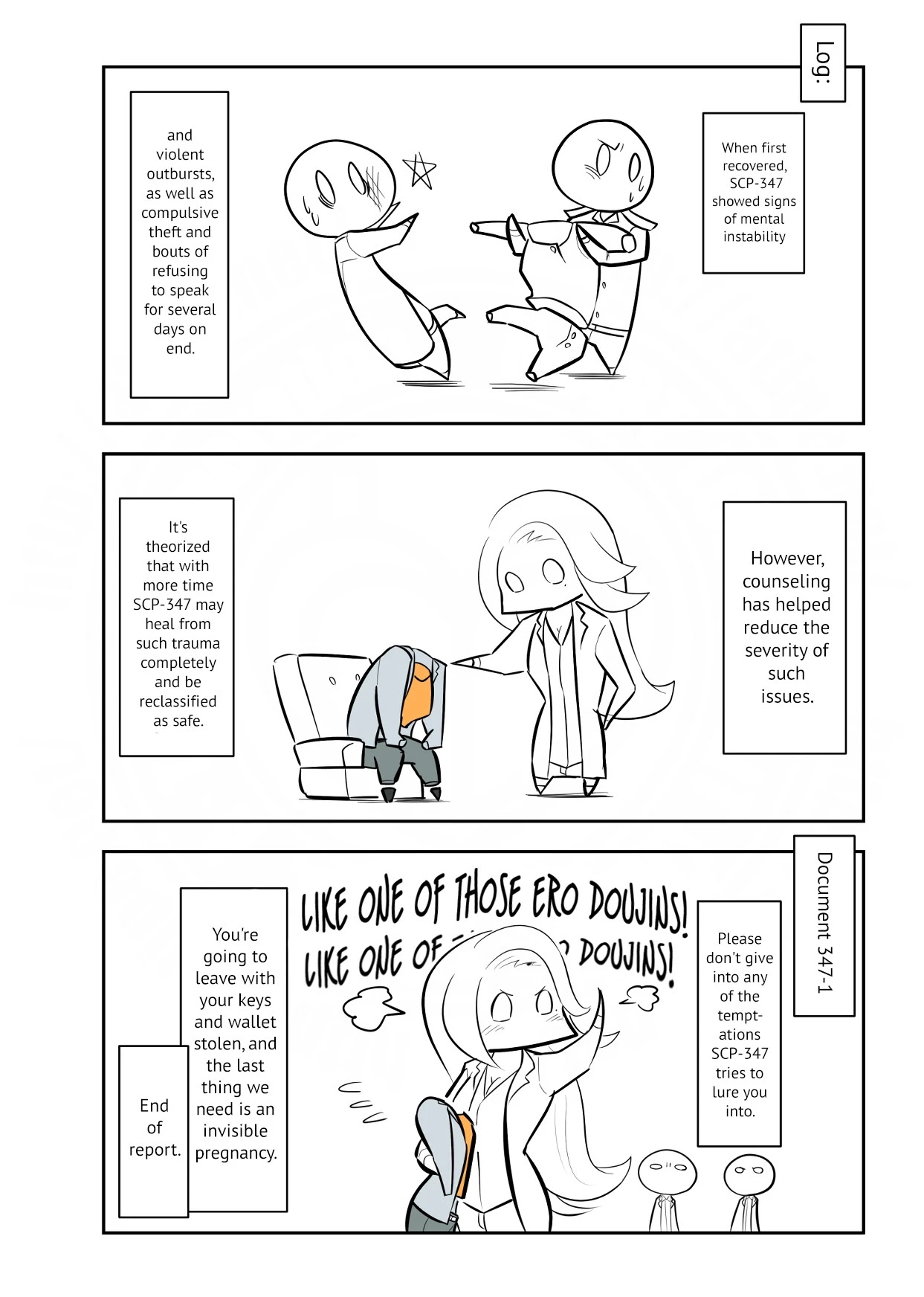 Oversimplified SCP Chapter 125 page 5 - Chapter 125: SCP-347
