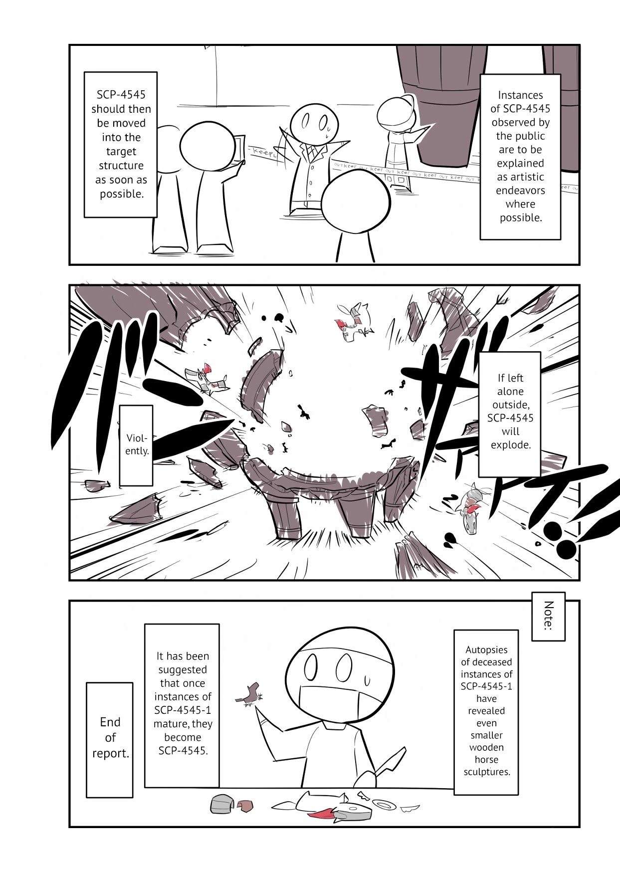 Oversimplified SCP Chapter 126 page 5 - Chapter 126: SCP-4545