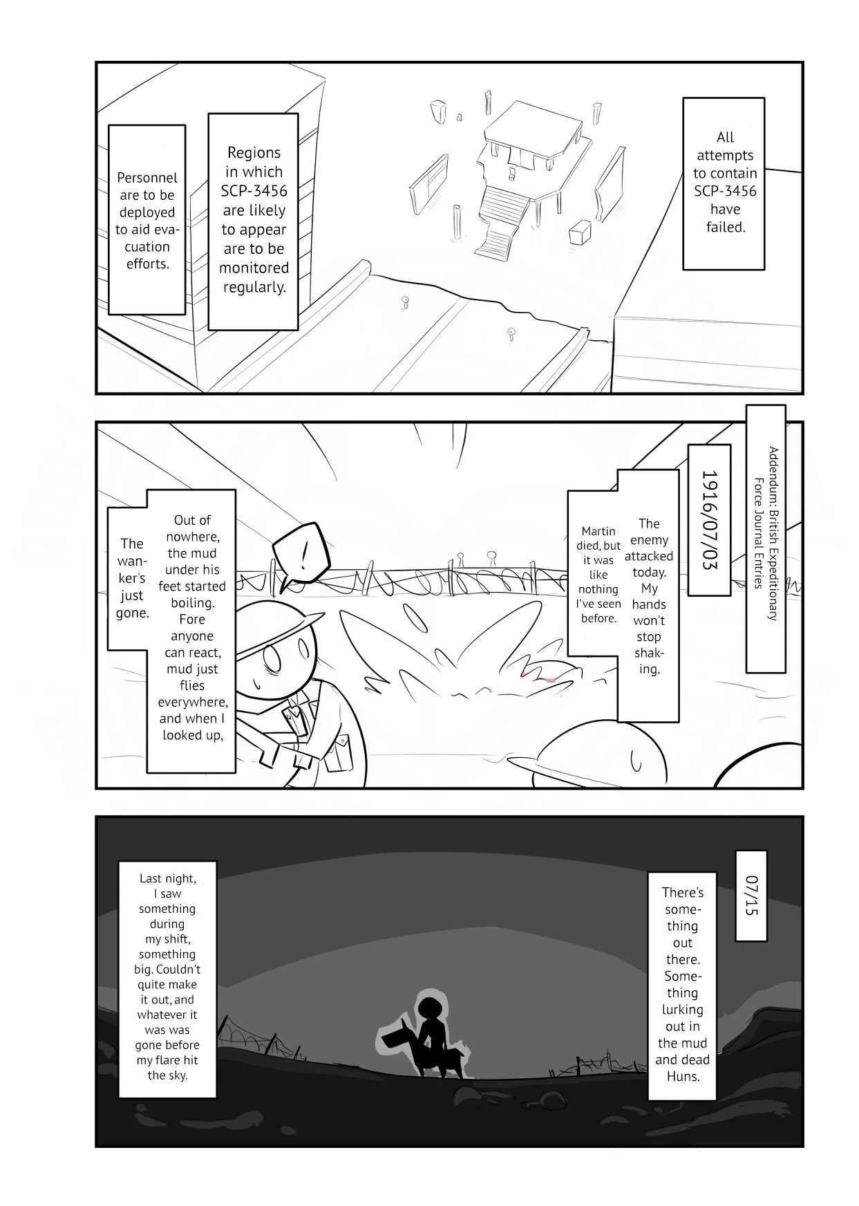 Oversimplified SCP Chapter 128 page 4 - Chapter 128: SCP-3456