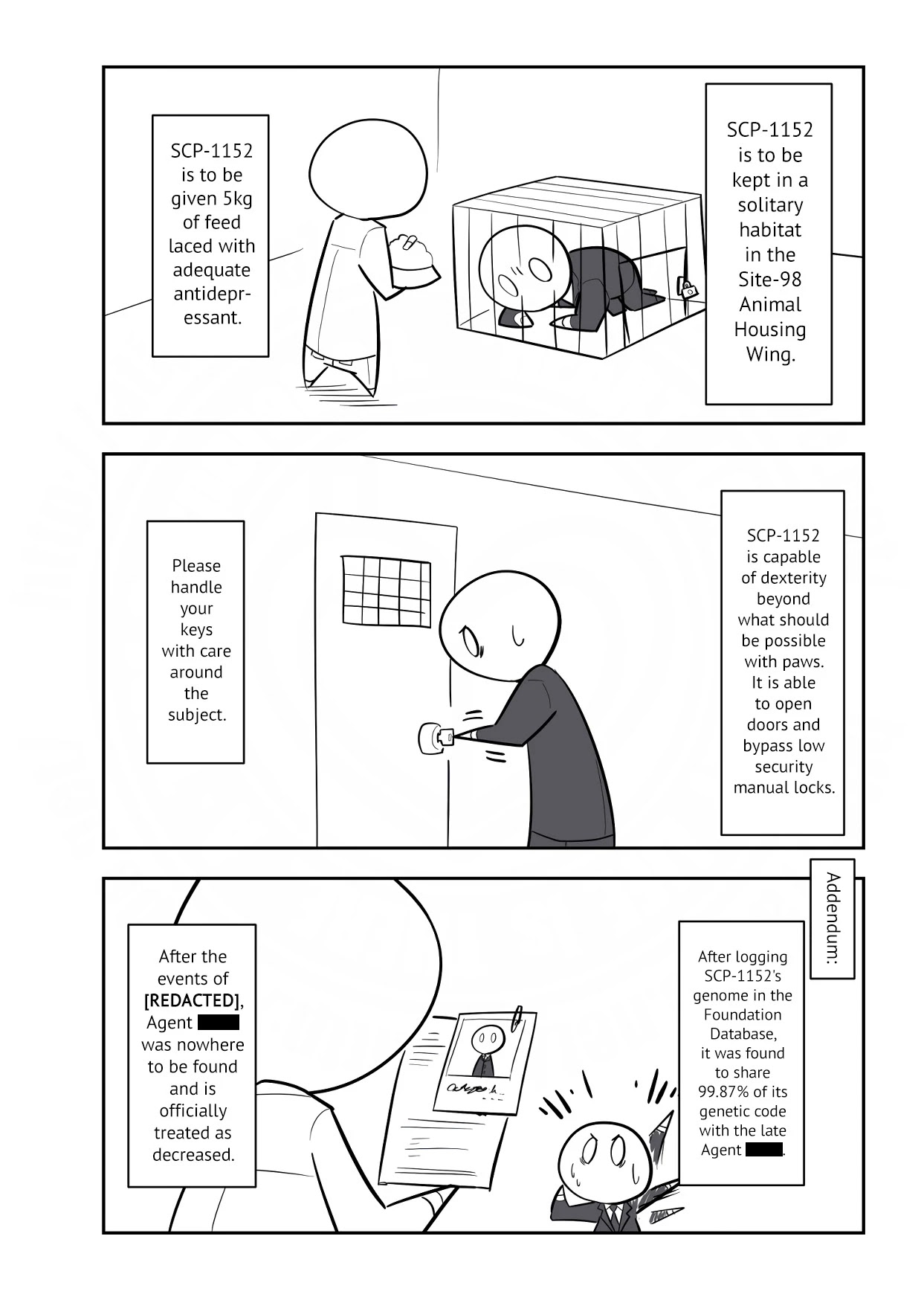 Oversimplified SCP Chapter 129 page 4 - Chapter 129: SCP-1152