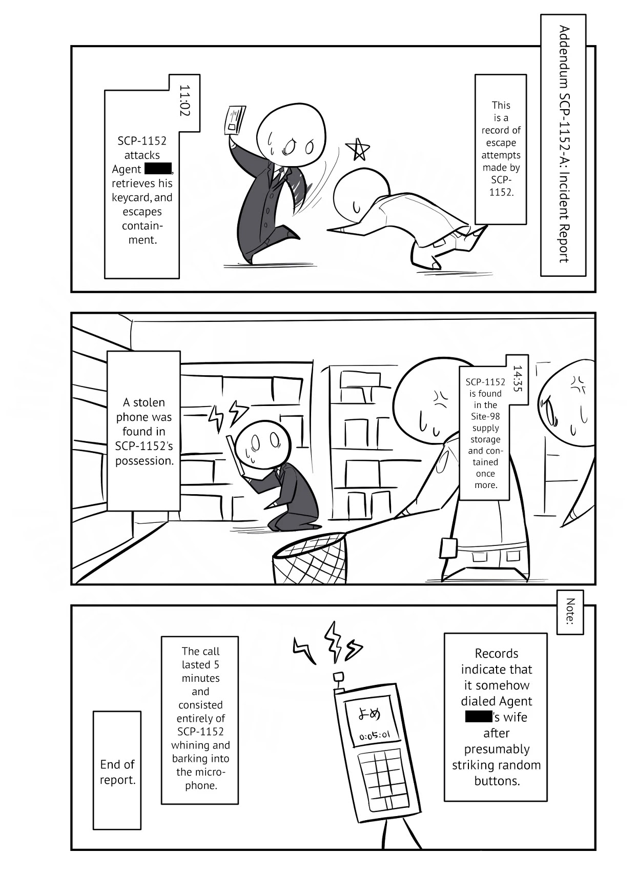 Oversimplified SCP Chapter 129 page 5 - Chapter 129: SCP-1152