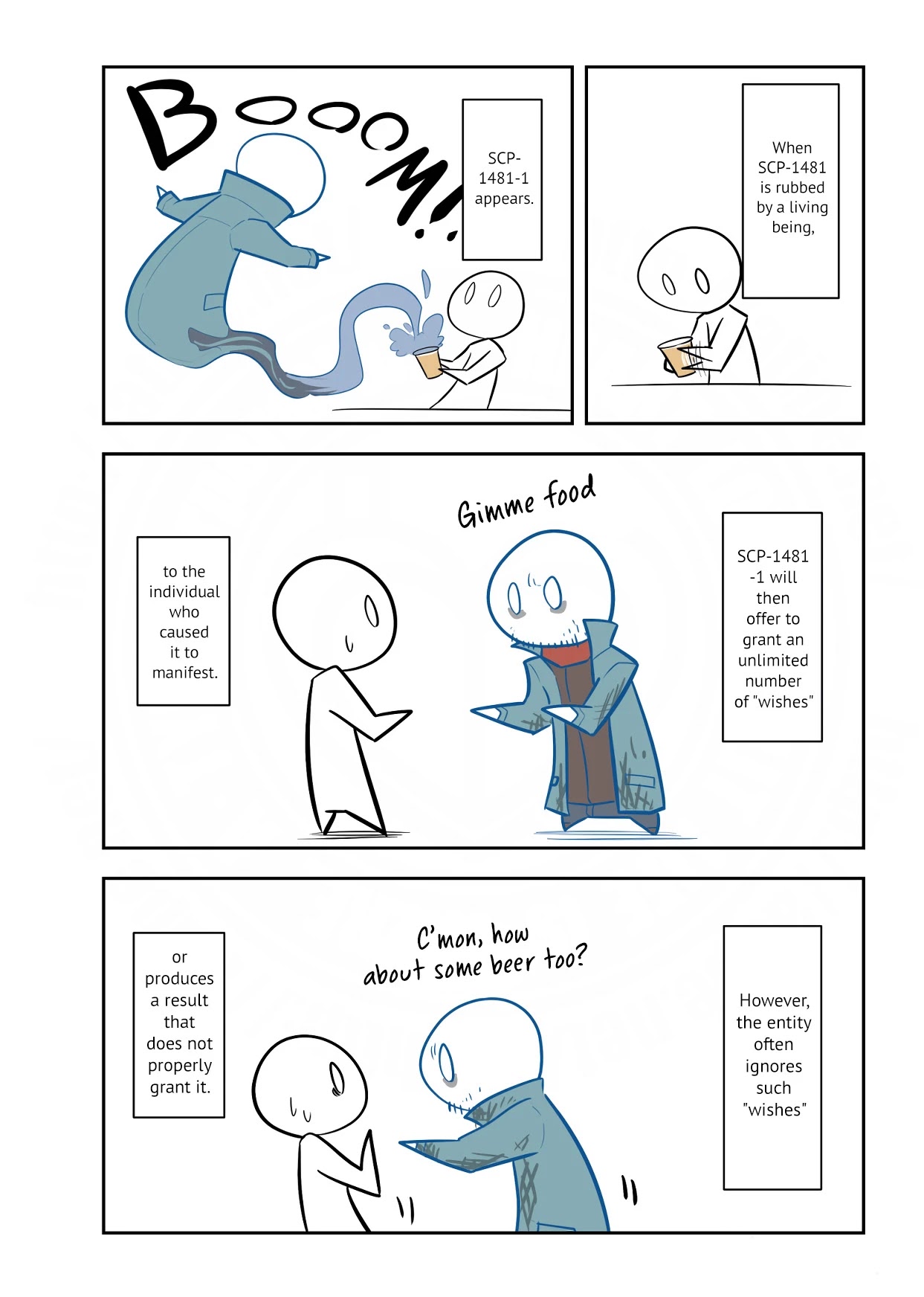 Oversimplified SCP Chapter 133 page 3 - Chapter 133: SCP-1481