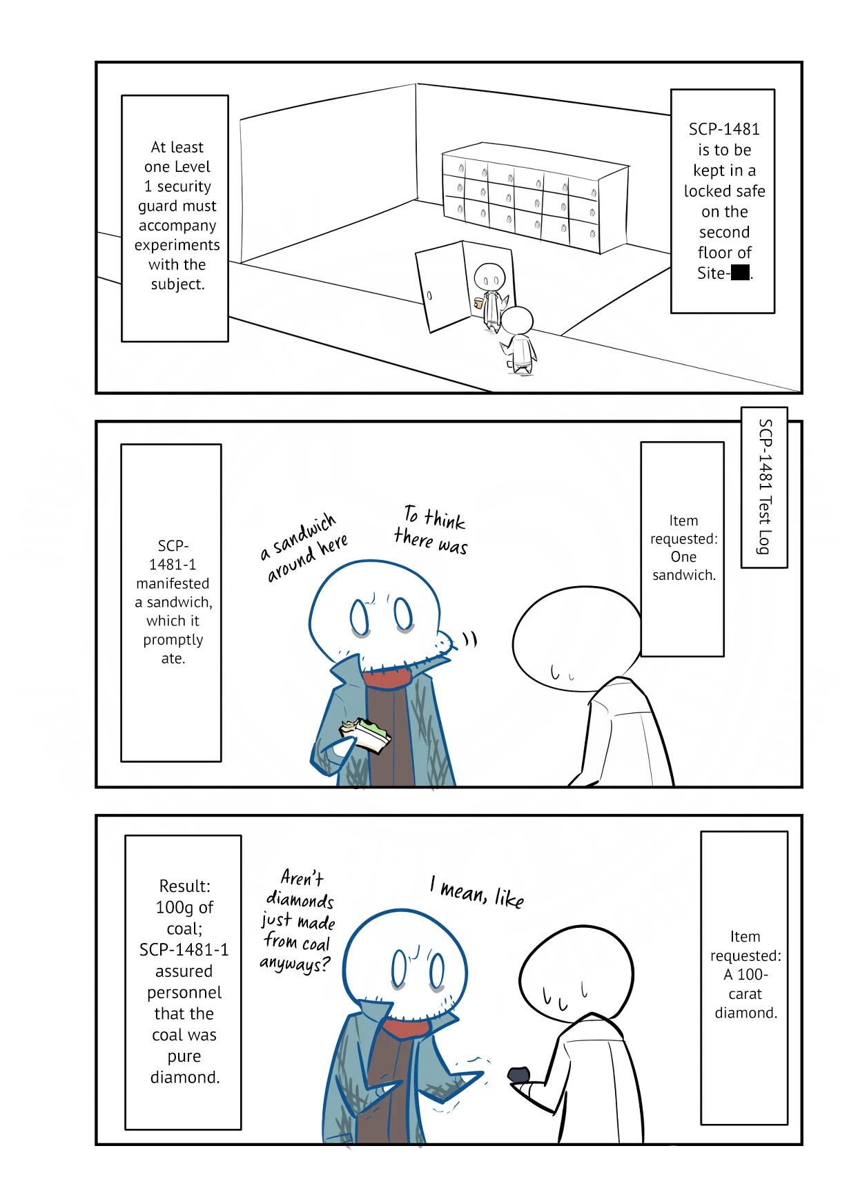 Oversimplified SCP Chapter 133 page 4 - Chapter 133: SCP-1481