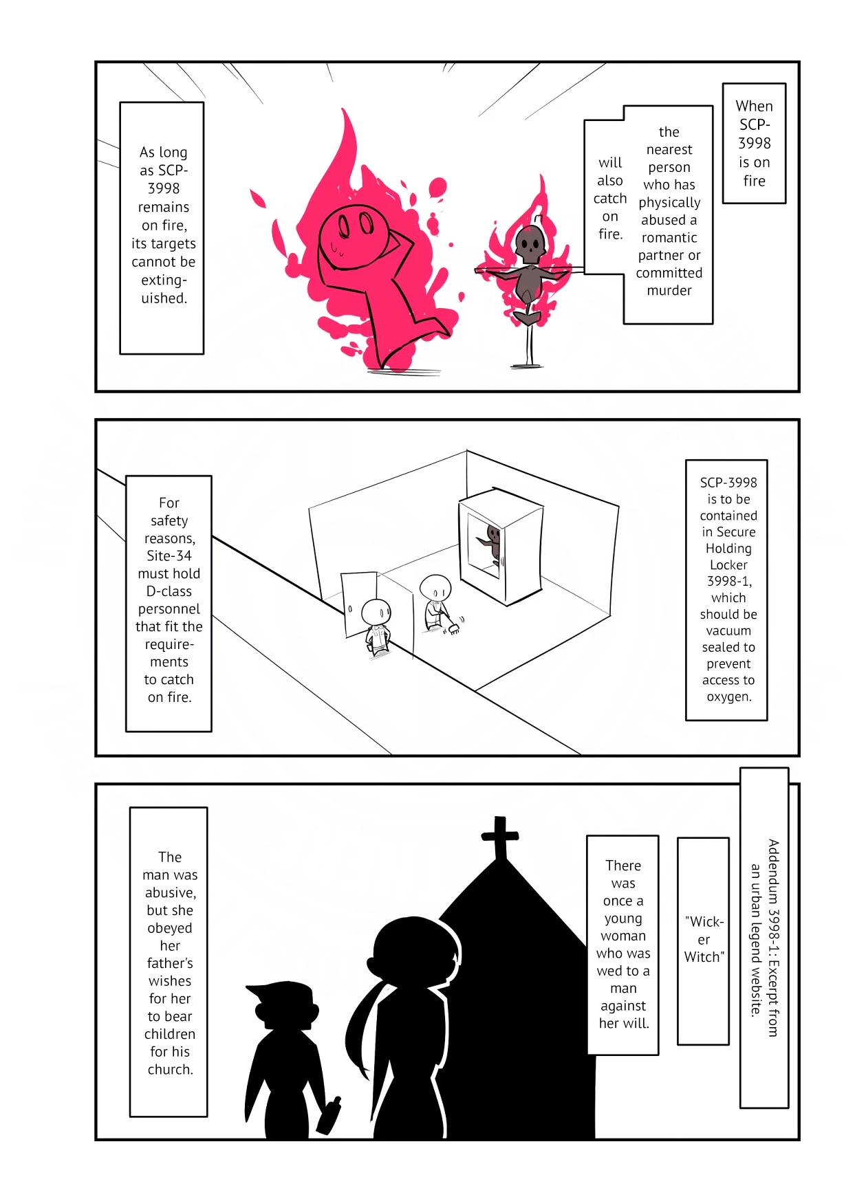 Oversimplified SCP Chapter 135 page 3 - Chapter 135: SCP-3998