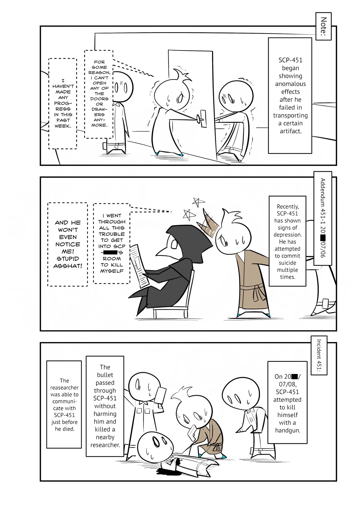 Oversimplified SCP Chapter 136 page 4 - Chapter 136: SCP-451