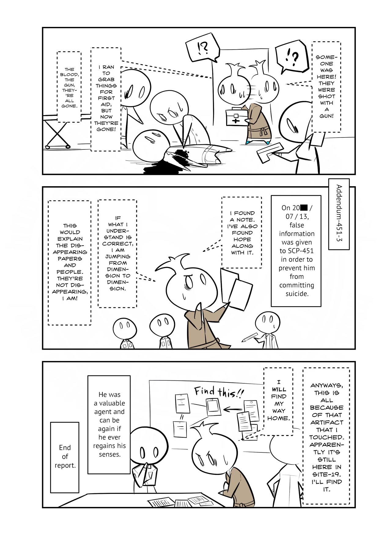 Oversimplified SCP Chapter 136 page 5 - Chapter 136: SCP-451