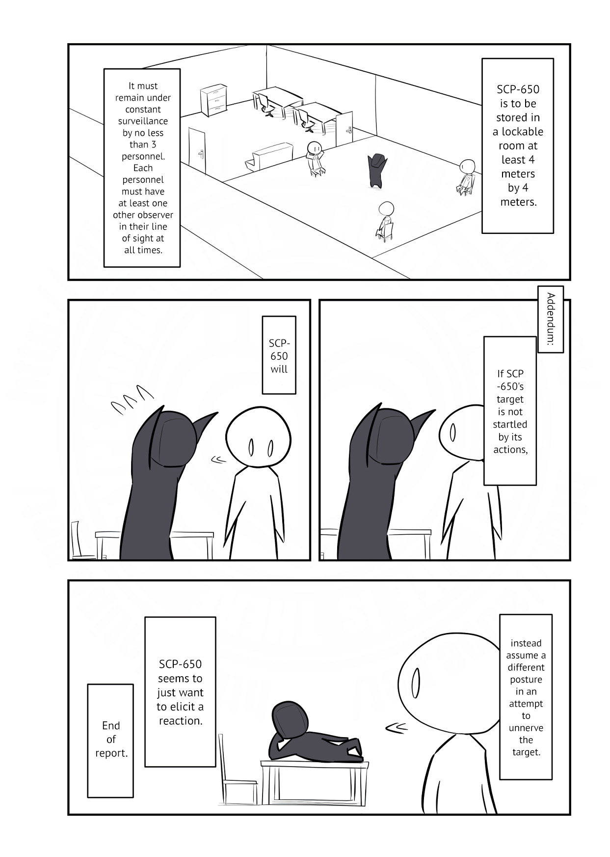 Oversimplified SCP Chapter 137 page 4 - Chapter 137: SCP-650