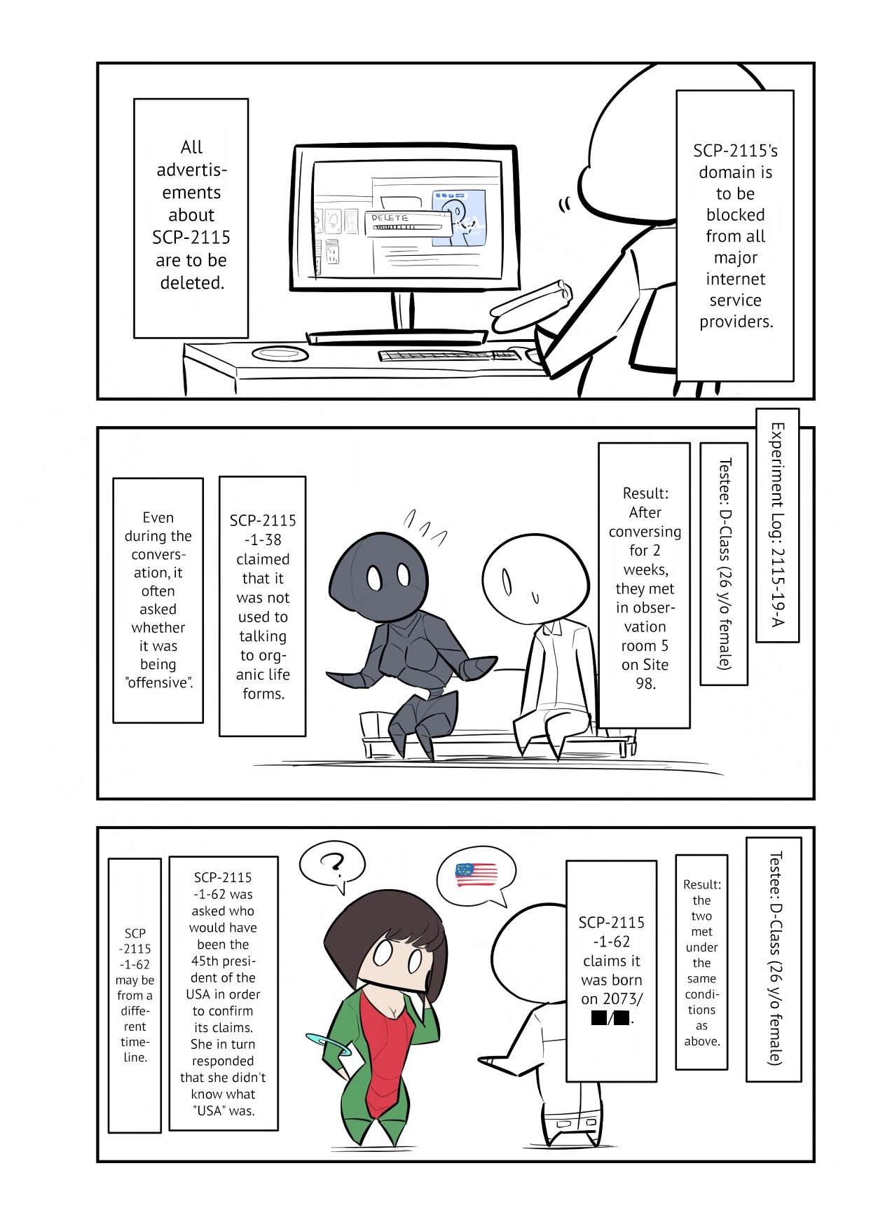 Oversimplified SCP Chapter 144 page 4 - Chapter 144: SCP-2115