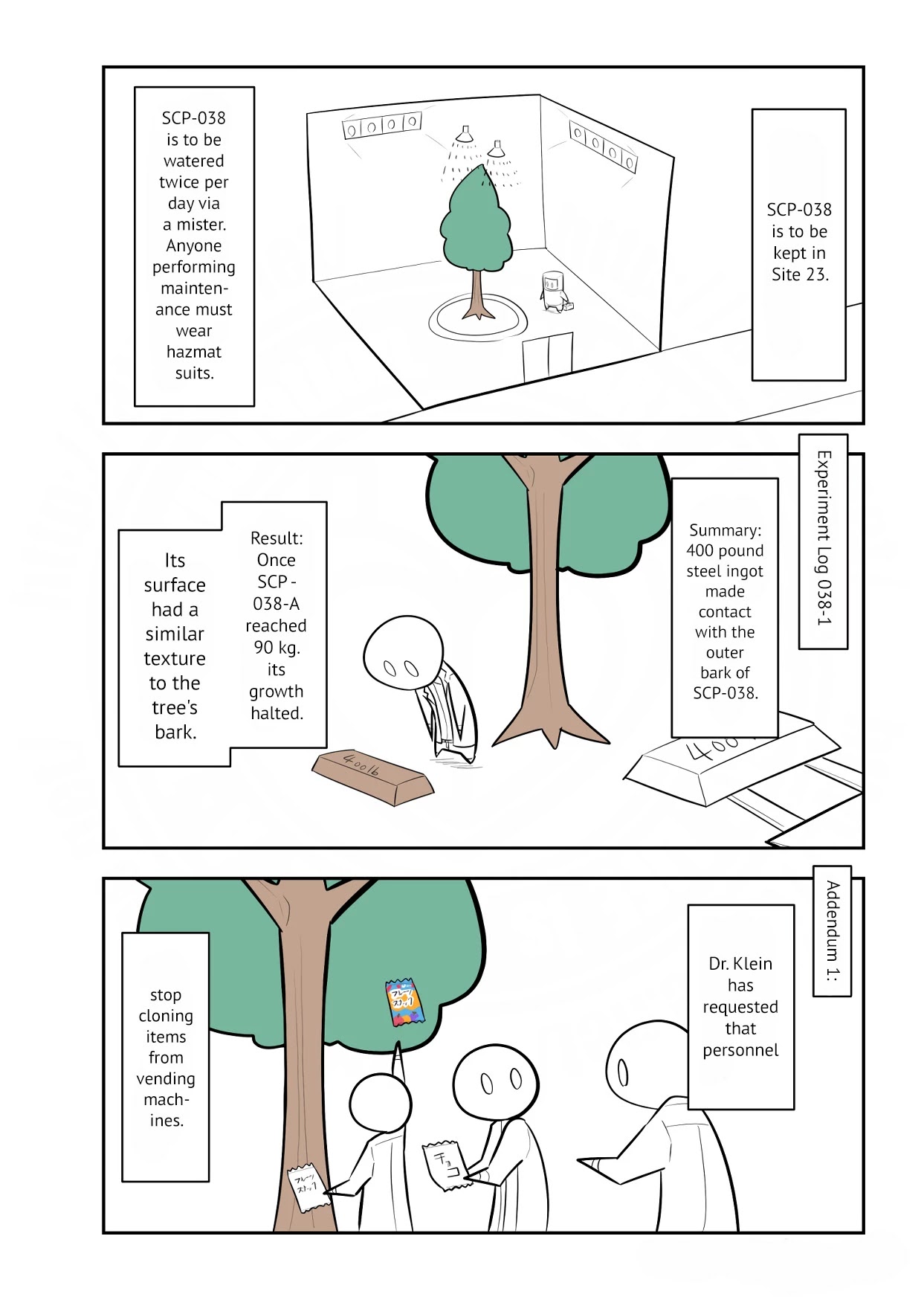 Oversimplified SCP Chapter 145 page 4 - Chapter 145: SCP-038