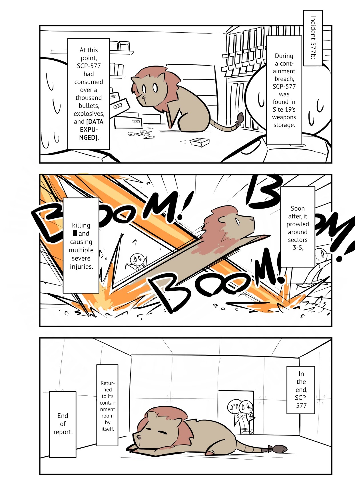Oversimplified SCP Chapter 146 page 5 - Chapter 146: SCP-577