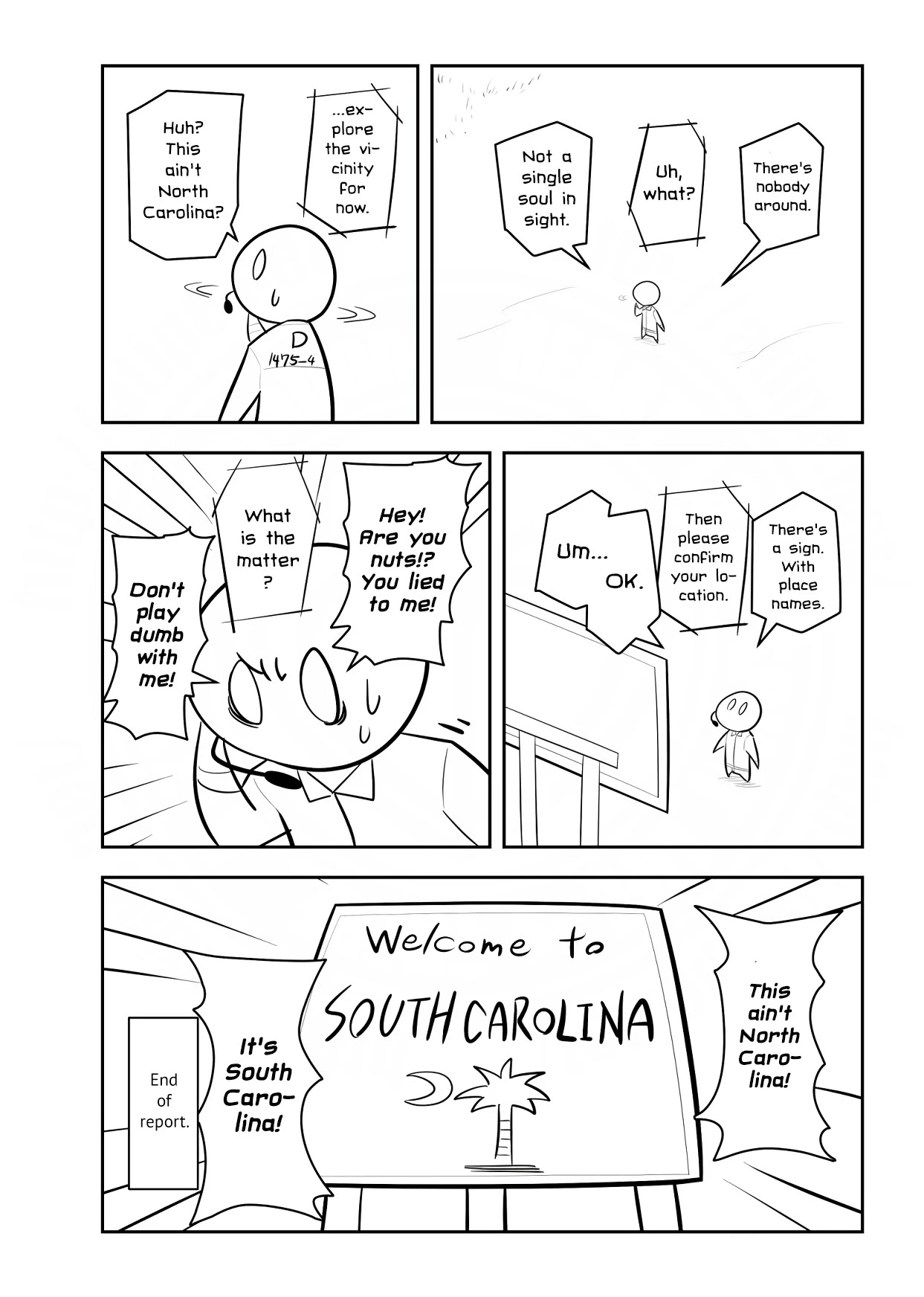 Oversimplified SCP Chapter 147 page 5 - Chapter 147: SCP-1475-JP