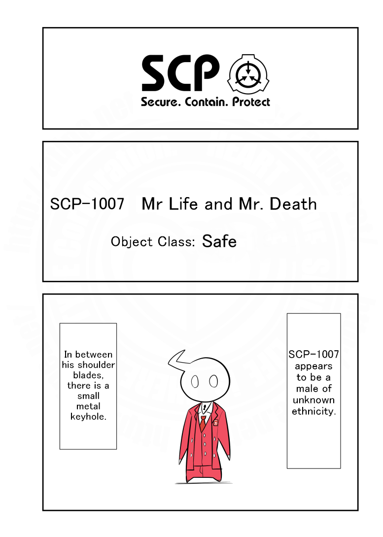Oversimplified SCP Chapter 150 page 1 - Chapter 150: SCP-1007