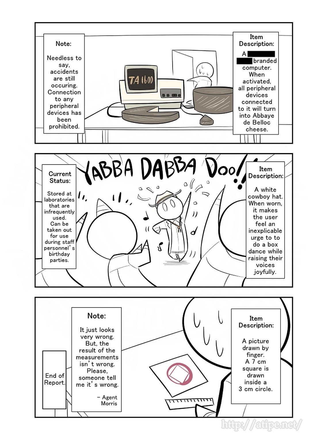 Oversimplified SCP Chapter 153 page 4 - Chapter 153: Log Of Anomalous Items, Vol II