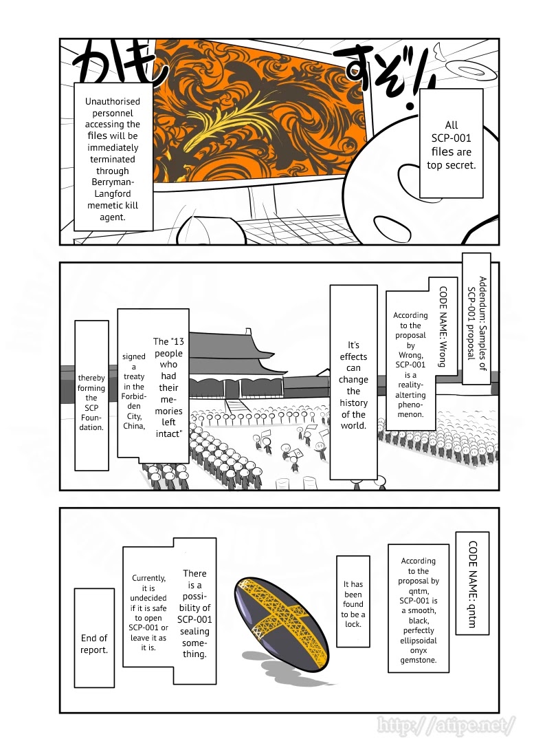 Oversimplified SCP Chapter 156 page 3 - Chapter 156: SCP-001