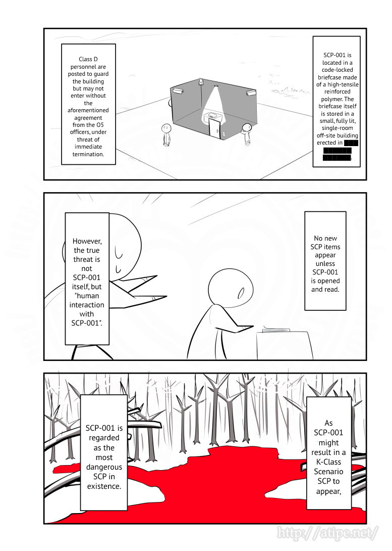 Oversimplified SCP Chapter 157 page 3 - Chapter 157: SCP-001 Jonathan Ball's Proposal