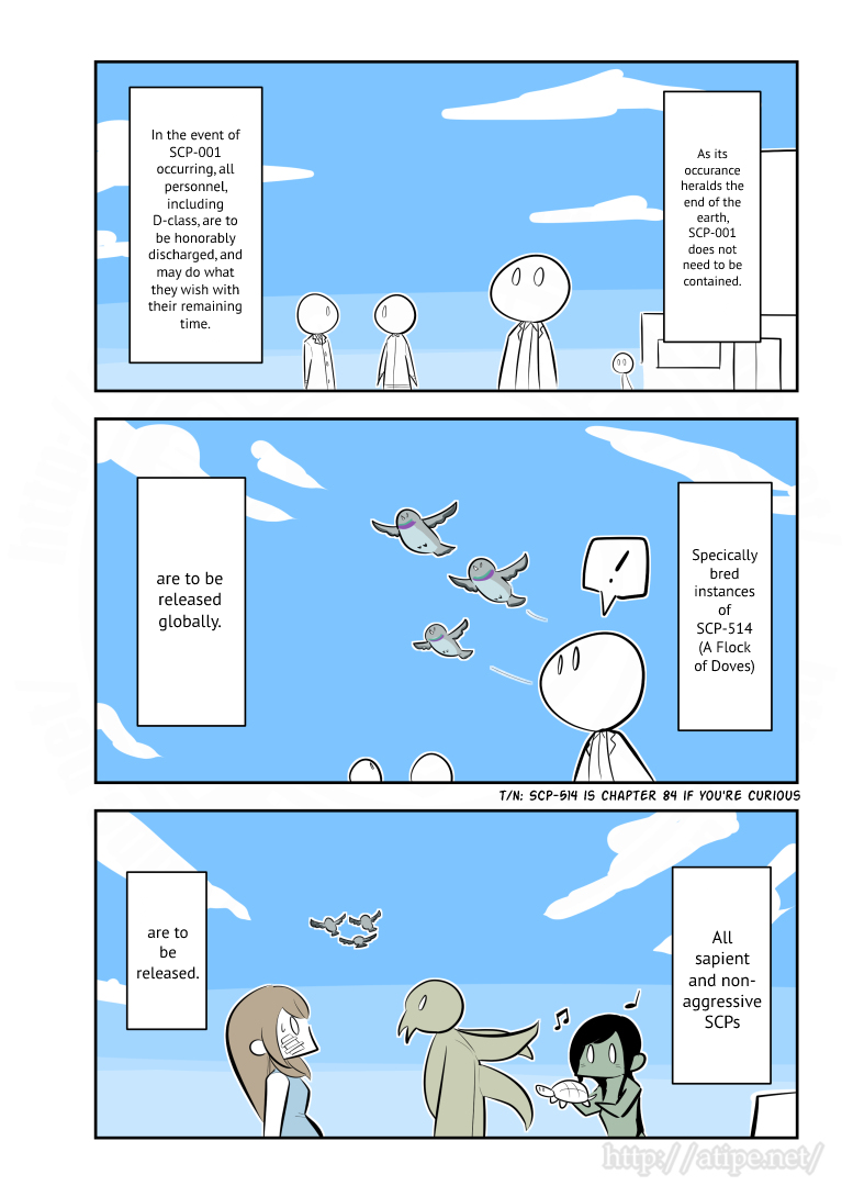 Oversimplified SCP Chapter 158 page 3 - Chapter 158: SCP-001 Lily's Proposal