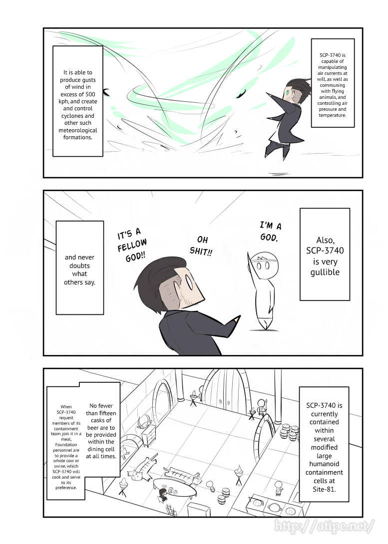 Oversimplified SCP Chapter 159 page 2 - Chapter 159: SCP-3740