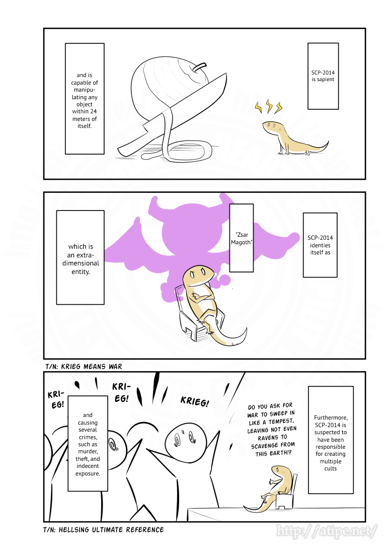 Oversimplified SCP Chapter 161 page 2 - Chapter 161: SCP-2014