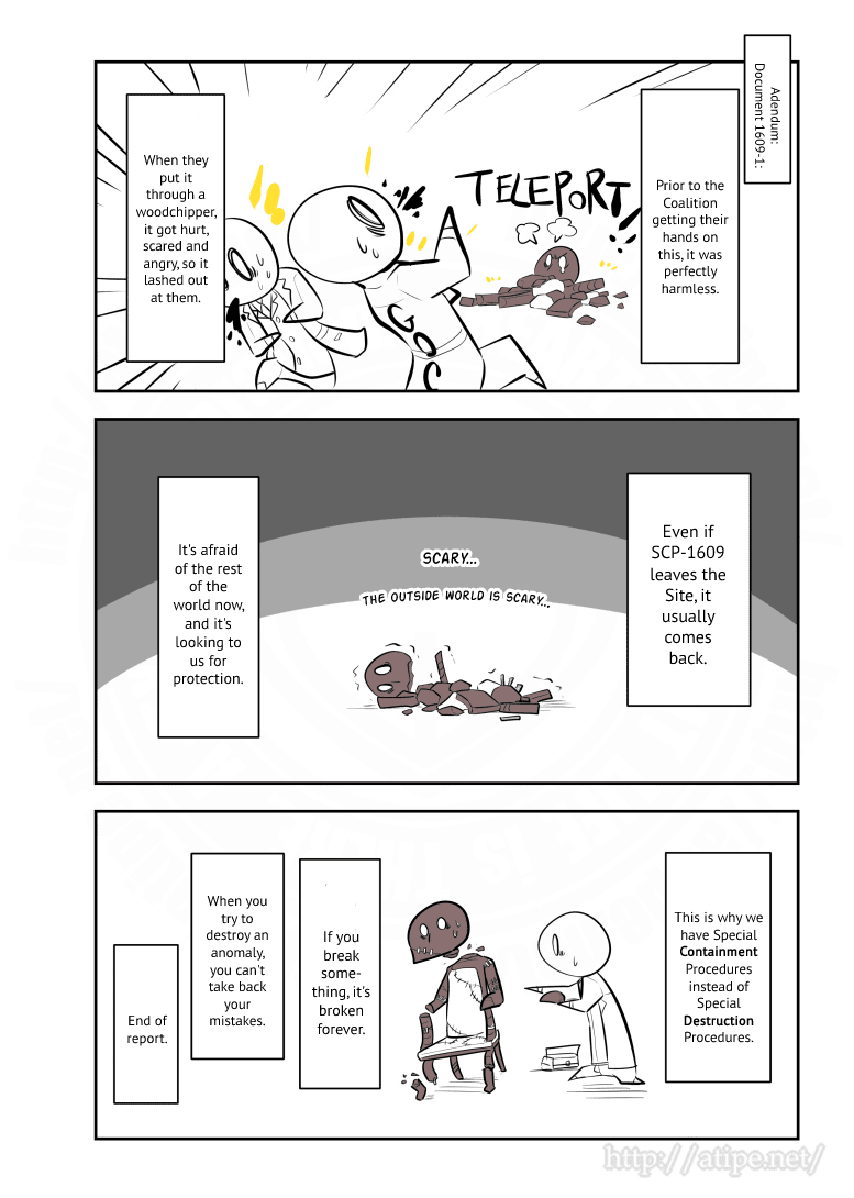 Oversimplified SCP Chapter 164 page 4 - Chapter 164: SCP-1609